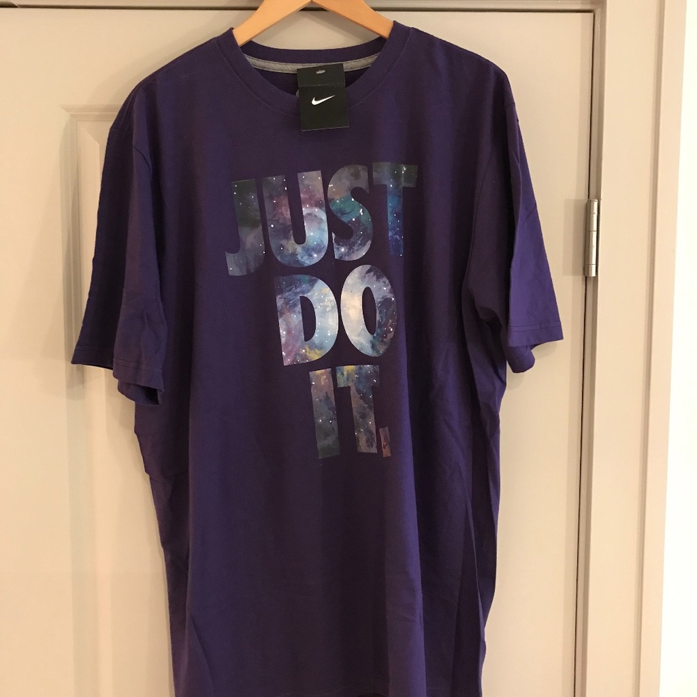 NEW Nike Just Do It Galaxy Shirt XL